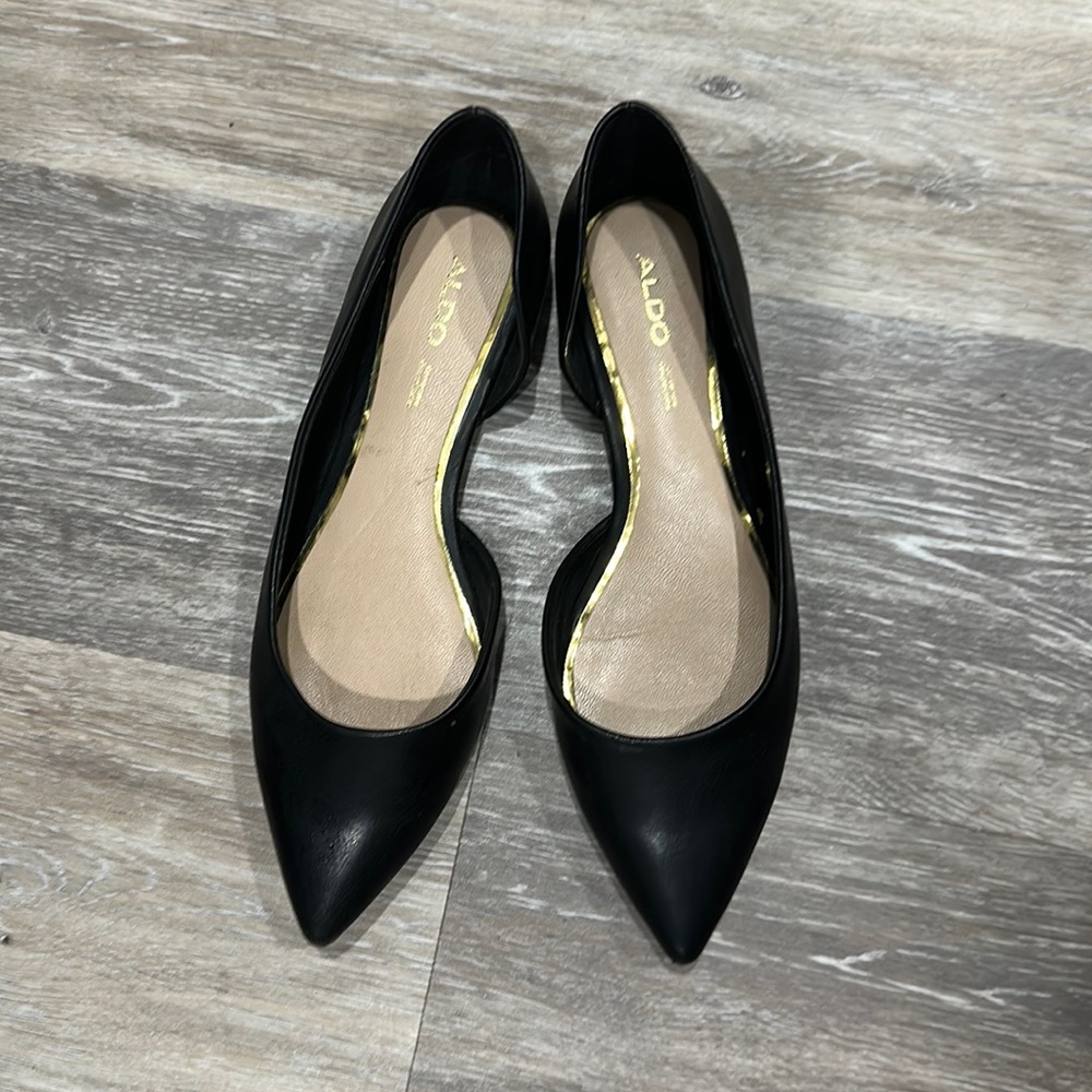 Aldo black flats